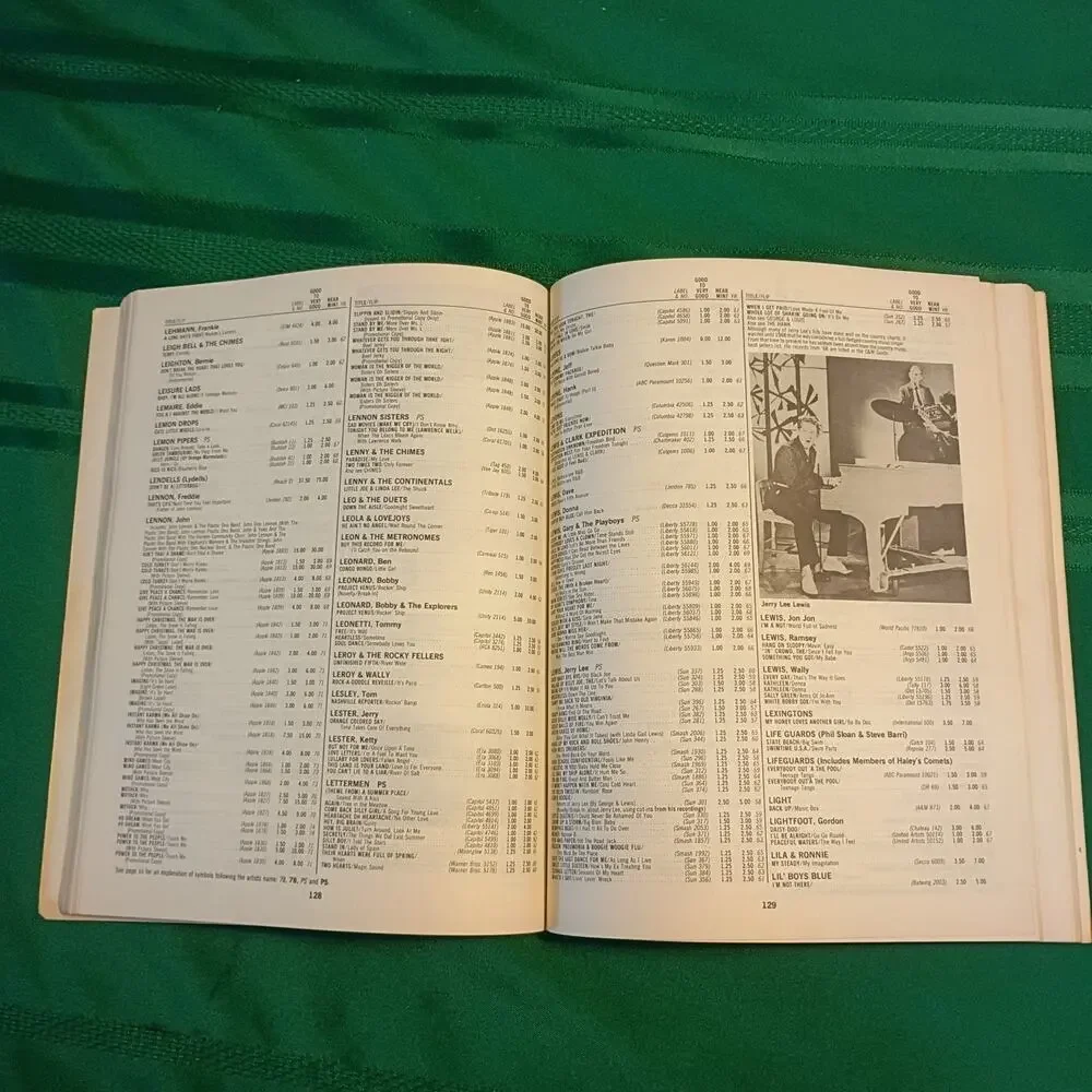POP & ROCK RECORDS 1948-1978 OFFICIAL PRICE GUIDE 1978 OSBORNE-HAMILTON 2nd ED.